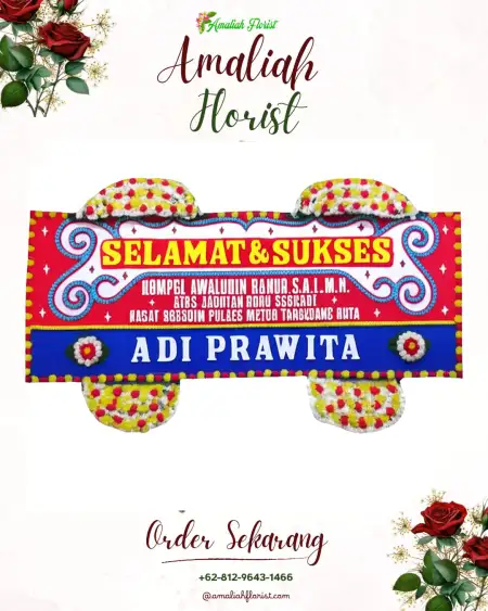 Papan Bunga Ucapan Selamat Gudangkahuripan